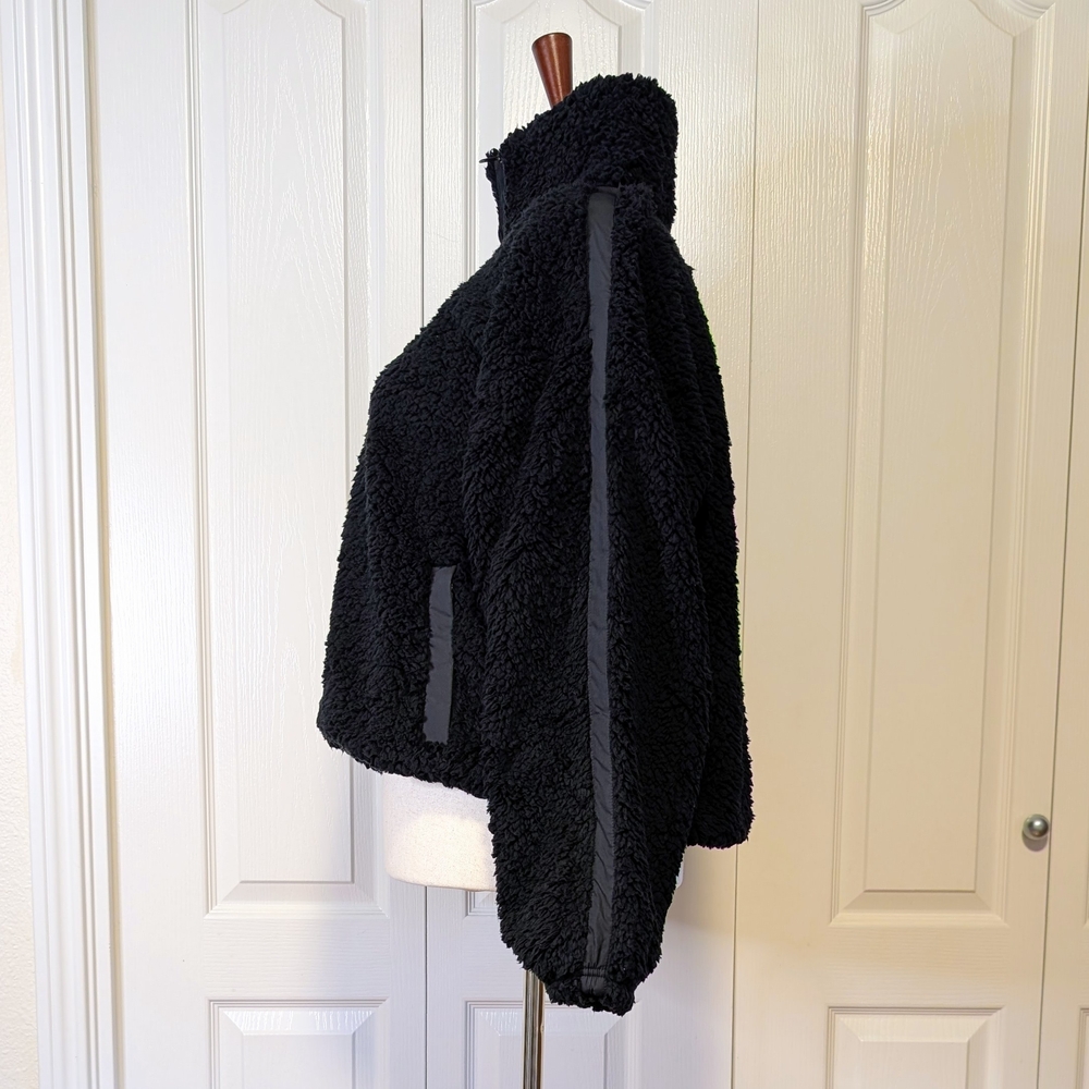 Athleta Cloud Fleece Sweatshirt | Black | NWT | XL - Picture 5 of 7